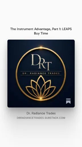 The Instrument Advantage, Part 3: Index Options Buy Operational Simplicity, Dr. Radiance Trades